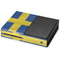 Sweden Flag Distressed Xbox One Console Skin